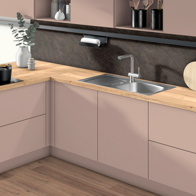 Стеновая панель Egger F235 ST76/F237 ST76, 4100х640х9.2 - фото 3