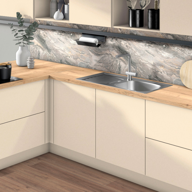 Стеновая панель Egger F093 ST7/F095 ST87, 4100х640х9.2 - фото 2