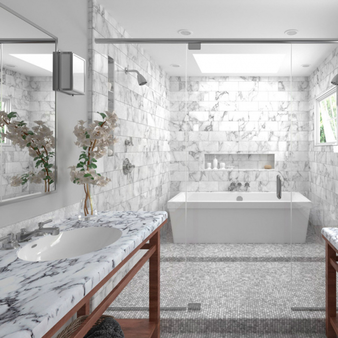 Столешница LuxeForm W139 Крестола бьянка, 3050х600х38 (м.пог.) - фото 4 Столешница LuxeForm W139 Крестола бьянка, 3050х600х38 (м.пог.) - фото 4