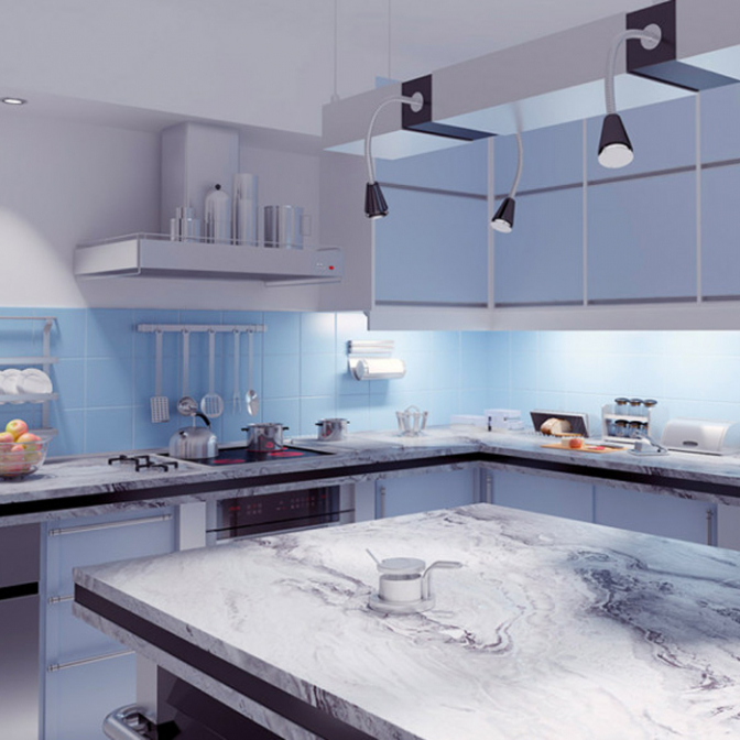 Столешница LuxeForm W300 Стеллария, 3050х600х28 (м.пог.) - фото 4 Столешница LuxeForm W300 Стеллария, 3050х600х28 (м.пог.) - фото 4