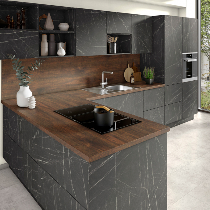 Стільниця Egger H2409 G8 Дуб Кардіфф коричневий, 4100х920х38 - фото 3 Стільниця Egger H2409 G8 Дуб Кардіфф коричневий, 4100х920х38 - фото 3