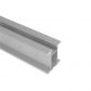 Вертикальный профиль закрытый Берз, L=5100 мм, серебро, DC Standard
