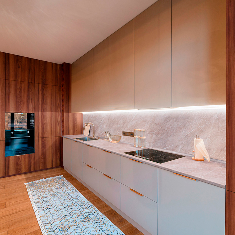 Столешница LuxeForm L213 Мрамор бежевый, 3050х600х38 (м) ᐅ Купить